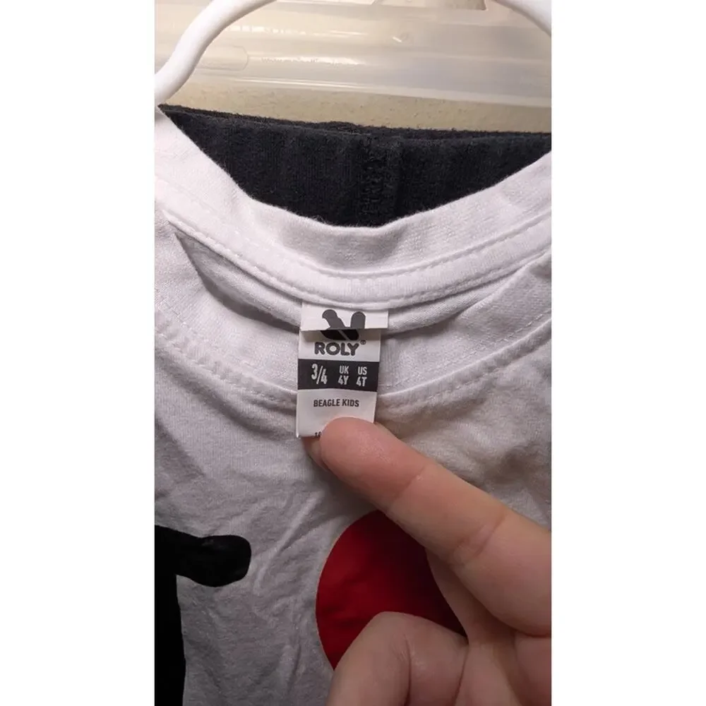 Boys Size 3T Outfit I Love Barcelona T-shirt + Black Garanimals Sweatpants
